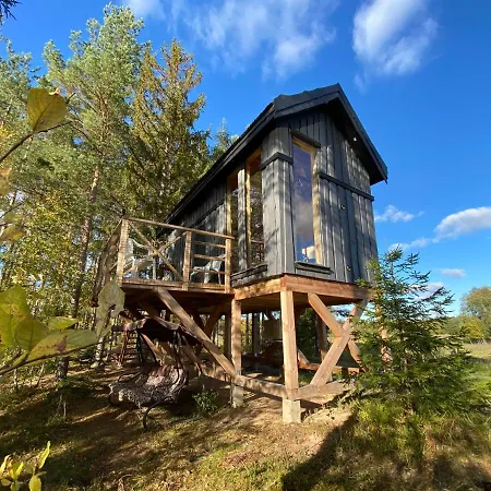 Viking House In The Tree! Jacuzzi, Sauna,apkure! Дом отдыха