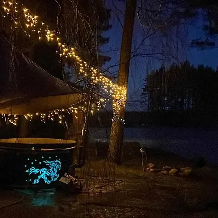 Дом отдыха Viking House In The Tree! Jacuzzi, Sauna,apkure! *